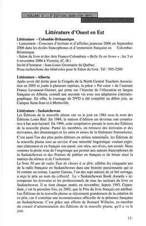   LE MOUSTIQUE PACIFIQUE, 2006   , page 13