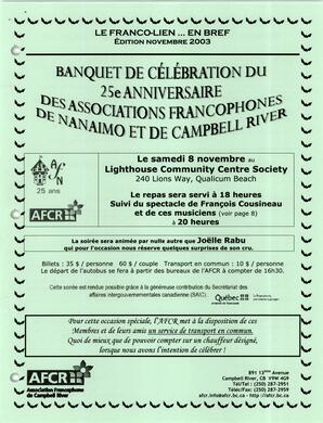   LE FRANCO-LIEN, 2003   , page 1