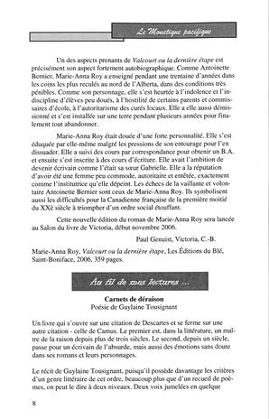   LE MOUSTIQUE PACIFIQUE, 2006   , page 8