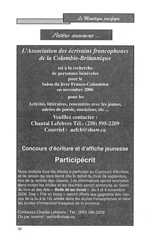   LE MOUSTIQUE PACIFIQUE, 2006   , page 30