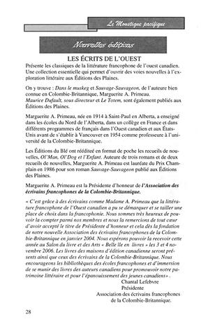   LE MOUSTIQUE PACIFIQUE, 2006   , page 28