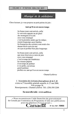   LE MOUSTIQUE PACIFIQUE, 2006   , page 3