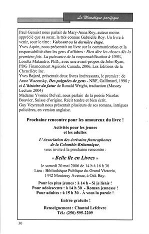   LE MOUSTIQUE PACIFIQUE, 2006   , page 30