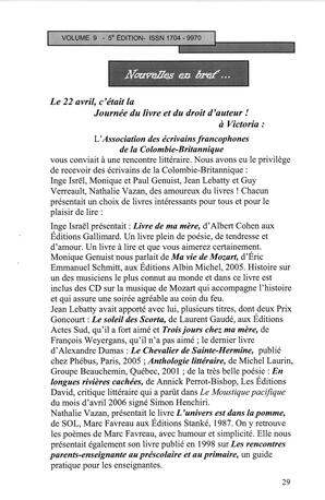   LE MOUSTIQUE PACIFIQUE, 2006   , page 29