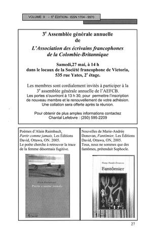   LE MOUSTIQUE PACIFIQUE, 2006   , page 27