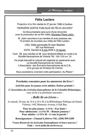   LE MOUSTIQUE PACIFIQUE, 2006   , page 26