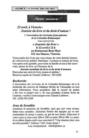  LE MOUSTIQUE PACIFIQUE, 2006   , page 31