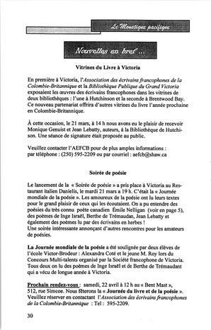   LE MOUSTIQUE PACIFIQUE, 2006   , page 30
