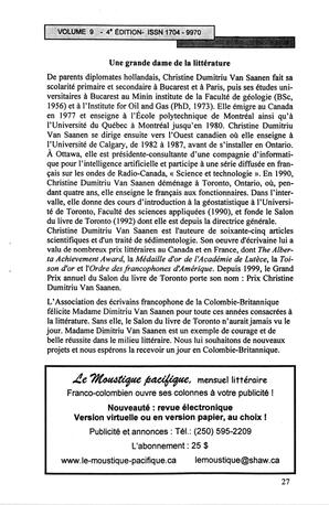   LE MOUSTIQUE PACIFIQUE, 2006   , page 27