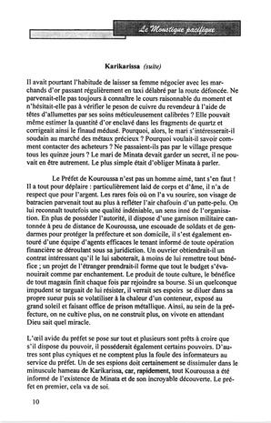   LE MOUSTIQUE PACIFIQUE, 2006   , page 10