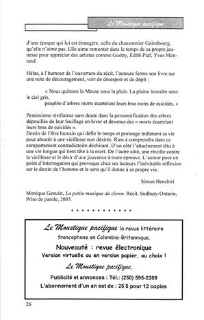   LE MOUSTIQUE PACIFIQUE, 2006   , page 26