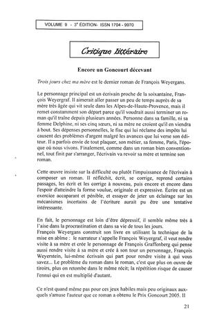   LE MOUSTIQUE PACIFIQUE, 2006   , page 21