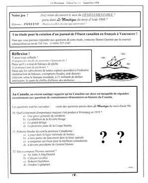   LE MOUSTIQUE PACIFIQUE, 1998   , page 18