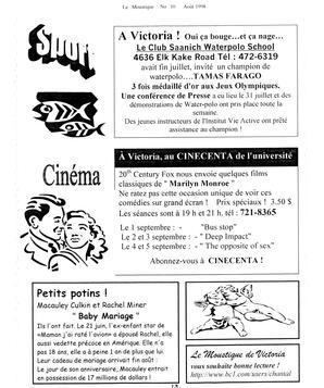   LE MOUSTIQUE PACIFIQUE, 1998   , page 13