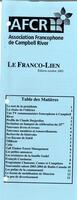 LE FRANCO-LIEN, 2003