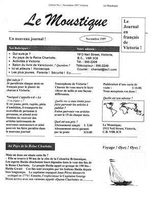   LE MOUSTIQUE PACIFIQUE, 1997   , page 1