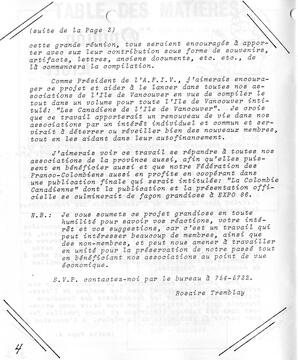   LE BASTION DE NANAIMO, 1984   , page 4