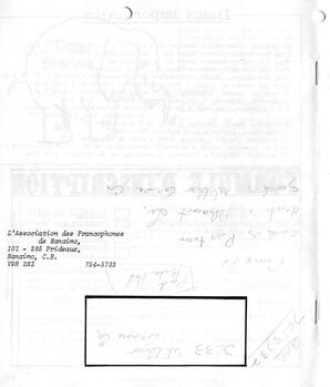   LE BASTION DE NANAIMO, 1984   , page 28