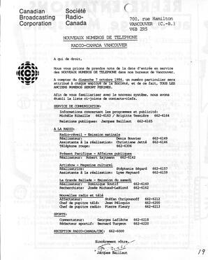   LE BASTION DE NANAIMO, 1984   , page 19