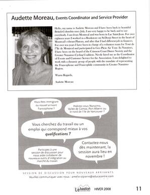   LE BASTION DE NANAIMO, 2008-2009   , page 12