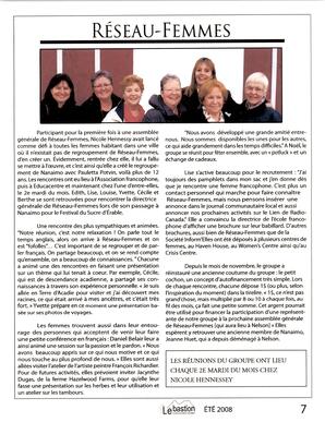   LE BASTION DE NANAIMO, 2008   , page 8