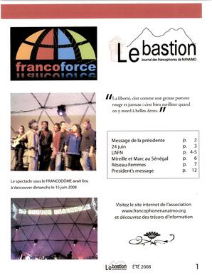   LE BASTION DE NANAIMO, 2008   , page 2