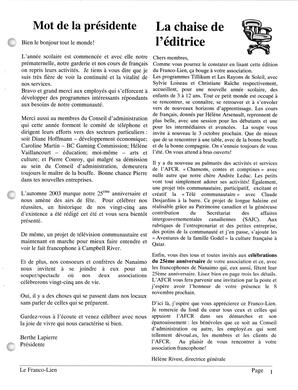   LE FRANCO-LIEN, 2003   , page 3