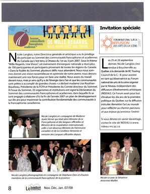   LE BASTION DE NANAIMO, 2007-2008   , page 9