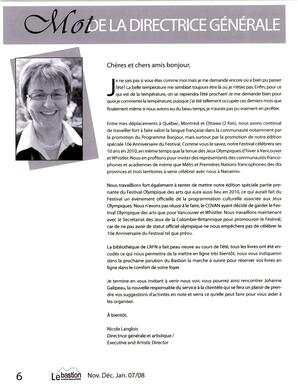   LE BASTION DE NANAIMO, 2007-2008   , page 7