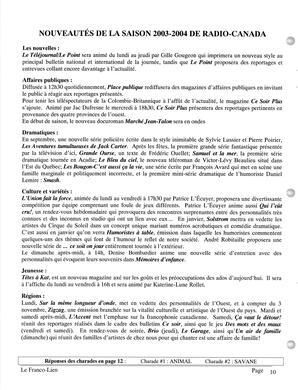   LE FRANCO-LIEN, 2003   , page 12