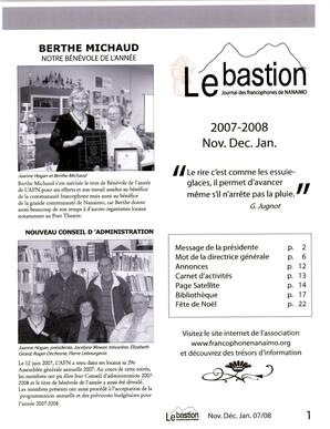   LE BASTION DE NANAIMO, 2007-2008   , page 2
