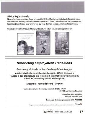   LE BASTION DE NANAIMO, 2007-2008   , page 18