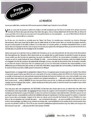   LE BASTION DE NANAIMO, 2007-2008   , page 16