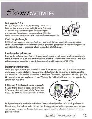   LE BASTION DE NANAIMO, 2007-2008   , page 14