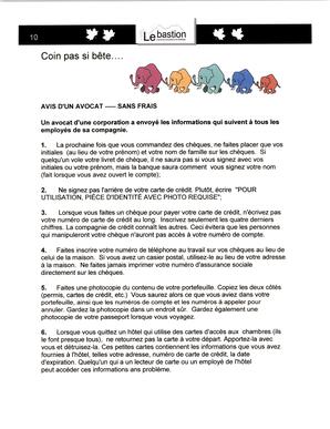   LE BASTION DE NANAIMO, 2007   , page 11