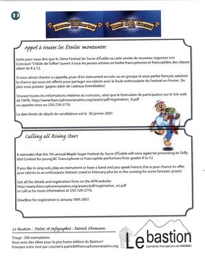   LE BASTION DE NANAIMO, 2006-2007   , page 20