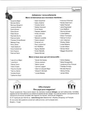  LE BASTION DE NANAIMO, 2005   , page 8