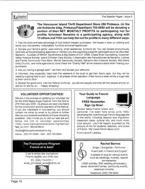   LE BASTION DE NANAIMO, 2005   , page 17