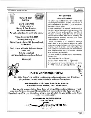   LE BASTION DE NANAIMO, 2005   , page 16