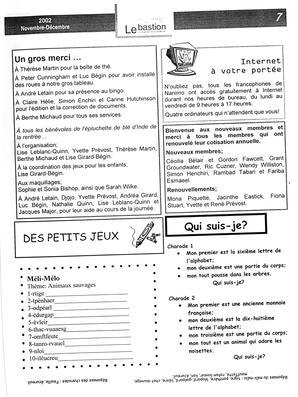   LE BASTION DE NANAIMO, 2002   , page 9