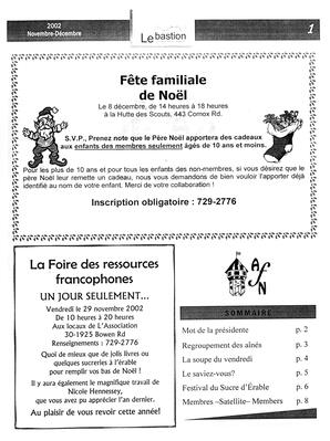   LE BASTION DE NANAIMO, 2002   , page 3
