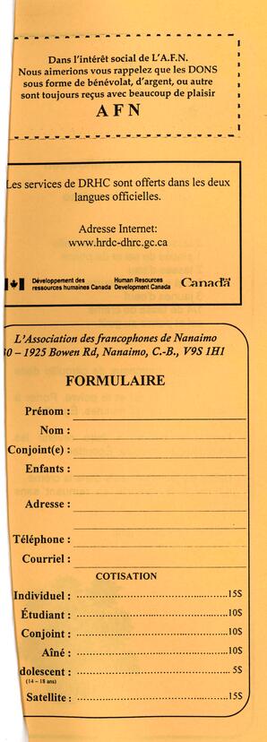   LE BASTION DE NANAIMO, 2002   , page 15