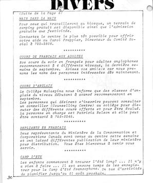   LE BASTION DE NANAIMO, 1984   , page 30