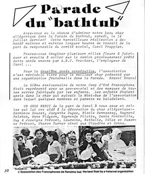   LE BASTION DE NANAIMO, 1984   , page 10