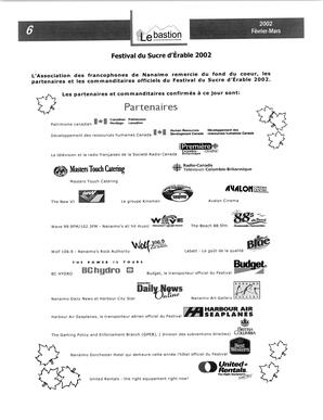   LE BASTION DE NANAIMO, 2002   , page 7