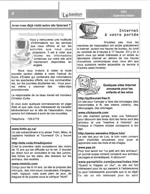   LE BASTION DE NANAIMO, 2001   , page 5