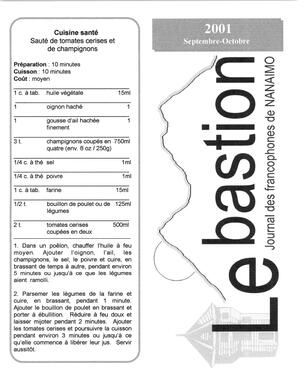   LE BASTION DE NANAIMO, 2001   , page 1