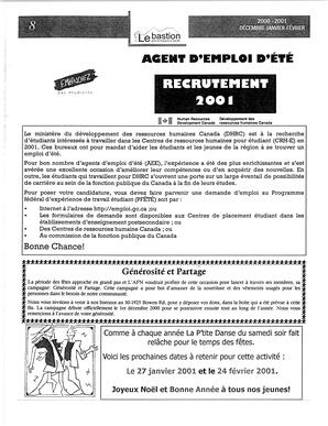   LE BASTION DE NANAIMO, 2000-2001   , page 10