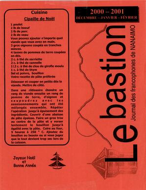   LE BASTION DE NANAIMO, 2000-2001   , page 1