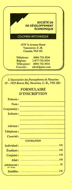   LE BASTION DE NANAIMO, 2000   , page 13
